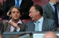 David Platt leaves Man City after Mancini sacking