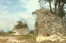 Mayan temple bulldozed for road-building project