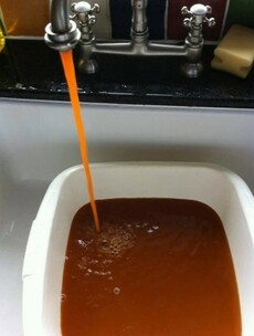 TD highlights problem of rusty water in Lifford