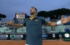 Tennis player's epic rant includes hijacking a TV camera and threatening to retire