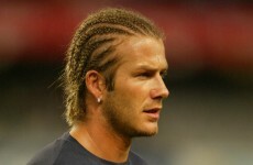 The hairvolution of David R. Beckham in 14 photos