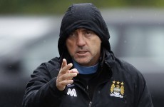Manchester City players celebrated Roberto Mancini's sacking - reports