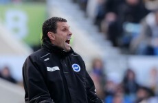 No joke: Someone at Brighton left a poo in the away dressing room
