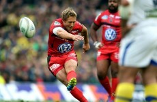Jonny Wilkinson named European Player of the Year