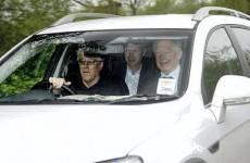 David Moyes shows up for his first day at Man United (and look who he's with)