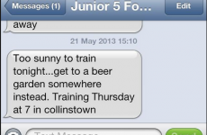 The text that sums up everything we love about junior football