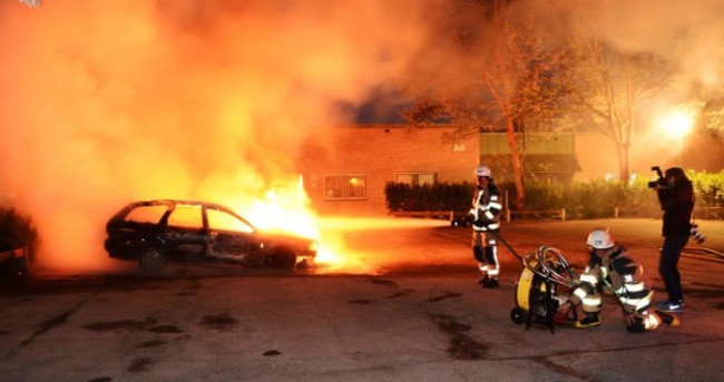 Schools torched in fifth night of Sweden riots over 'police brutality'