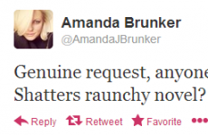 Tweet Sweeper: Amanda Brunker’s sexy bedtime reading