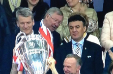 Alex Ferguson appreciated the lateness of Bayern's victory