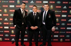 British and Irish Lions get glitzy London send-off before flying East