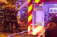 Two firefighters injured in fire at derelict house