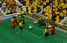 Champions League final highlights - now with added Lego