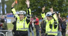 8 gardaí and policemen having the craic