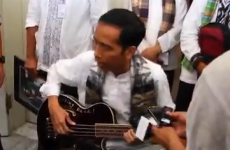 Indonesian politician's Metallica guitar seized amid concerns about corruption