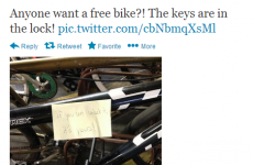 Want a free bike?