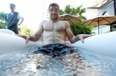 British and Irish Lions hit the ice baths in recovery session before first Test