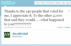 "I lost a stone in weight out canvassing": Candidates 2011 reflect on Twitter