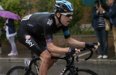 Knees up for Froome as crocked Wiggins ruled out of Tour de France