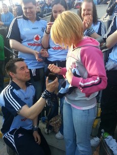 Your Marriage Proposal in Croke Park Pic of the Day