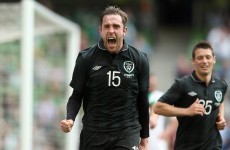 Richard Keogh scores on his first start for Ireland