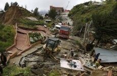 Landslide destroys hundreds of homes in Bolivian capital