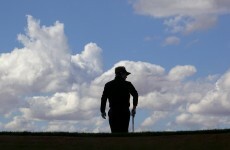 In the swing: Luke uses the force for victory