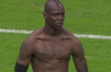 Move over Tiger and Sergio... Usain Bolt and Mario Balotelli are feudin' now