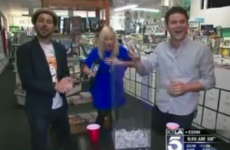 Reporter terrified by magician on live TV
