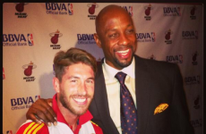 Sergio Ramos and Spain teammates soak up Game 1 of the NBA Finals