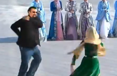 WATCH:  Steven Seagal performs Chechen dance...