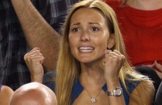 Novak Djokovic's girlfriend is the most intense fan in tennis