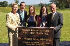 McAleese honoured with bridge in her name
