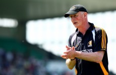 Brian Cody back on the sideline for Kilkenny today and he's joined there by Henry