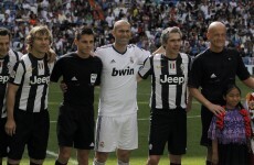 A magical touch by Zinedine Zidane, aged 40, last night