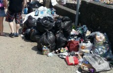 Beach-goers asked to bring home their rubbish - not dump it