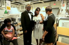 Couple gets married in IKEA (where most couples break up)