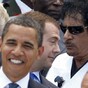 G8 summits in pics: Obama smooches Merkel, yellow pants and colourful protests