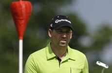 Sergio Garcia left a 'secret' letter in Tiger Woods' locker today
