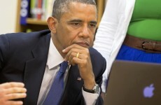 5 photos of Barack Obama reading your email