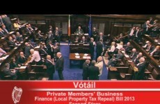 Sinn Féin's bill to repeal the local property tax rejected
