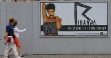 Dublin is now famous worldwide for covering Rihanna's boobs