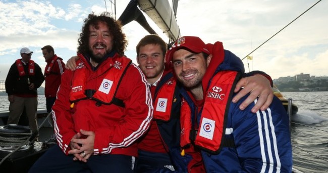 In pictures: Kearney celebrates Lions call by sailing up a storm in Sydney