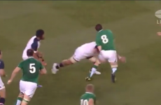 VIDEO: Hilarious American commentary after Peter O'Mahony gets pulverised