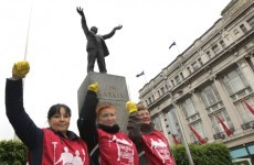 Cleaners take to Dublin streets for their international day