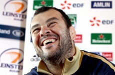 Irish Lions eager to keep 'Cheshire Cat grin' off Michael Cheika's face
