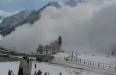 Caught in snow motion: The monstrous power of an avalanche