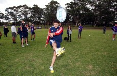 Breakfast with Lions: Cheika and chums ready as Seanie snuggles down