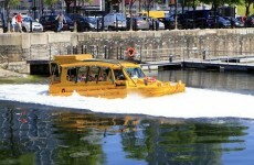 PICS: 31 people rescued after sinking of "Yellow Duckmarine" in Liverpool