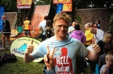 Snapshot: Damien Duff made it through Hell And Back this weekend