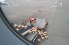 This is the worst baggage handler of all time